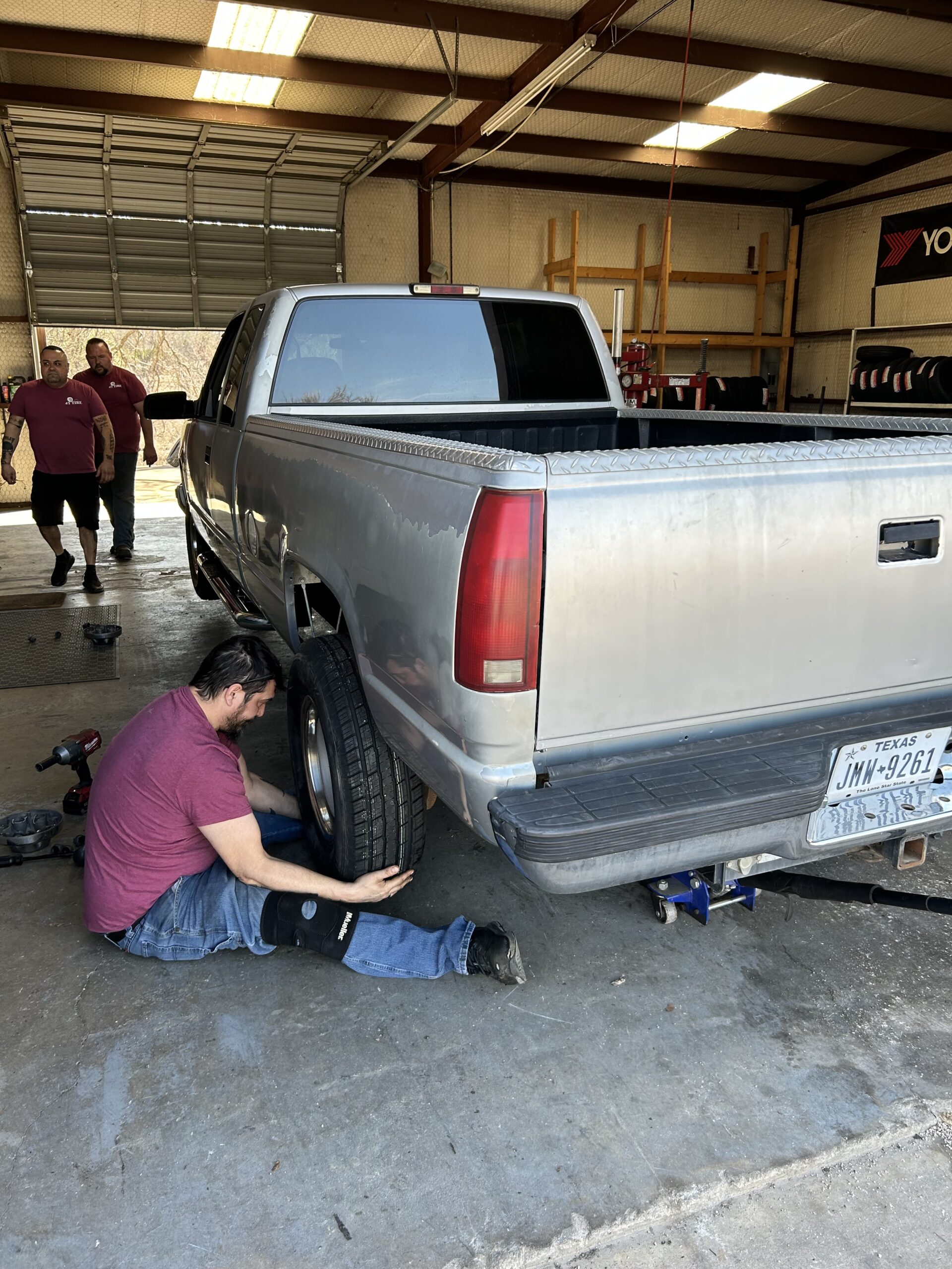 Tire installation